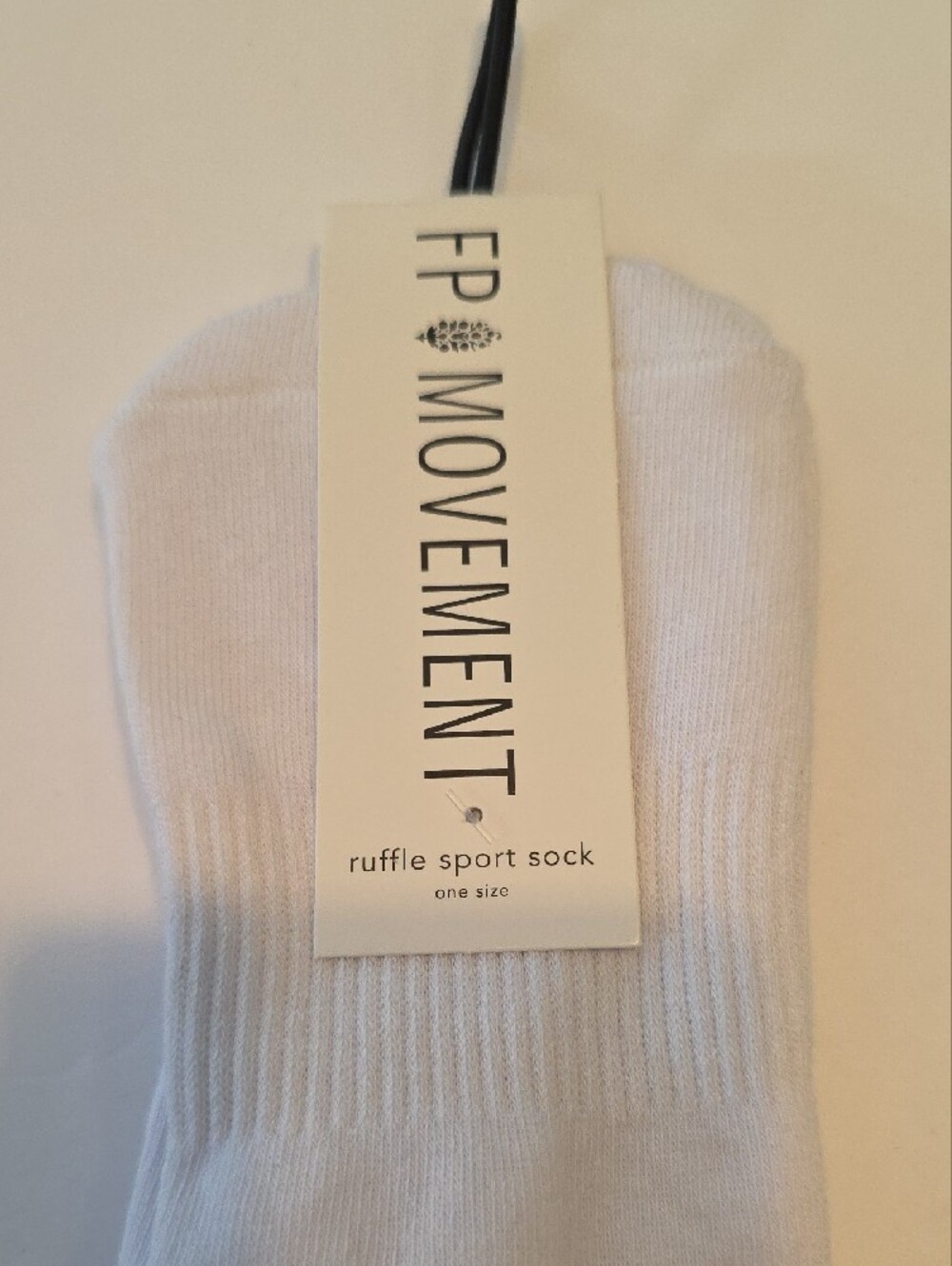 FP Movement Green Stripe Tube Socks & Orange Ruffle Sport OS NWT Free People - Picture 4 of 8